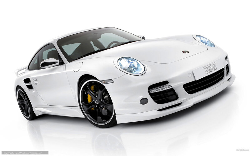 white porsche sports car