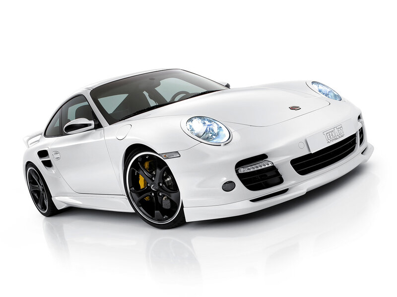 white porsche sports car