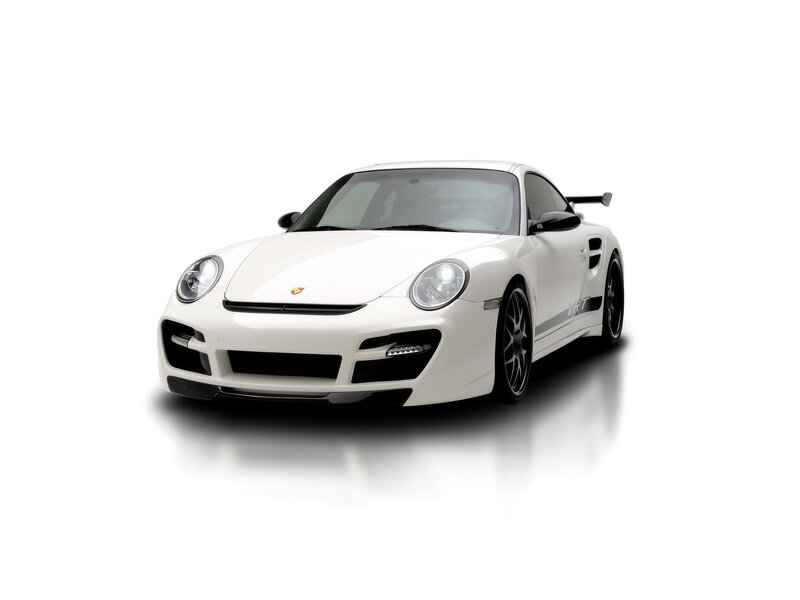 white porsche sports car