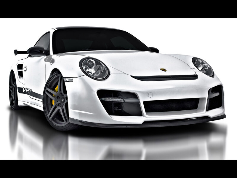 white porsche sports car