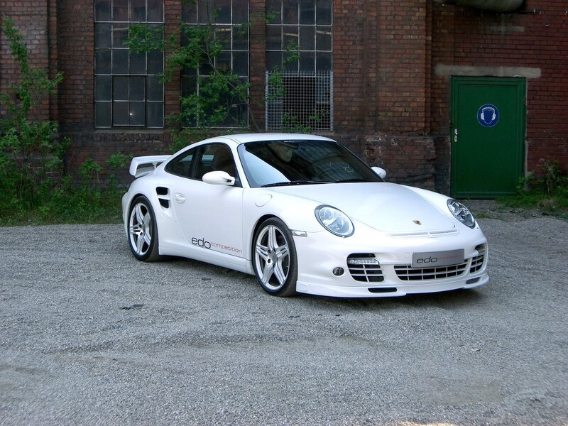 White Porsche Sports Car — Neutral, Afternoon, Photograph