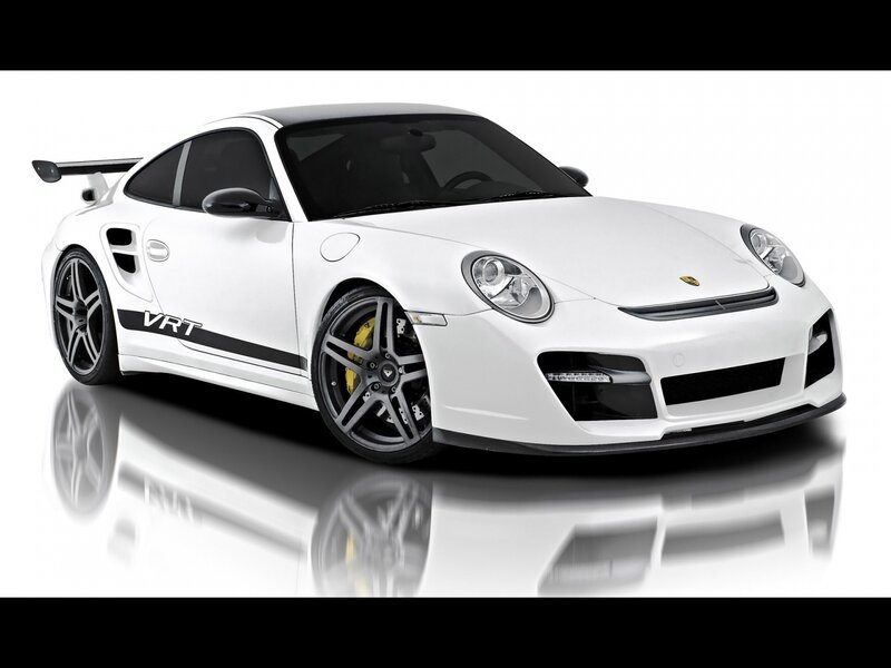 White Porsche Sports Car — Neutral