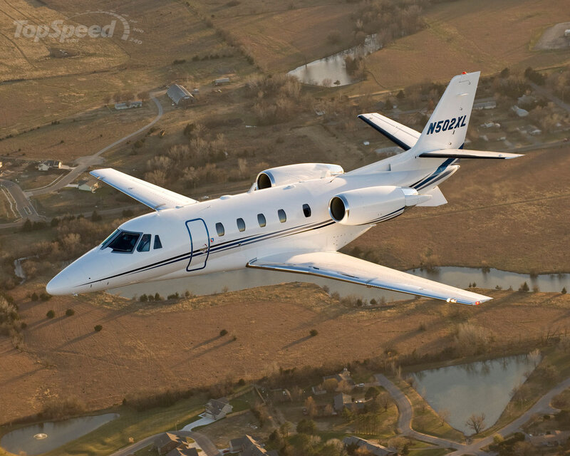 White Private Jet — Serene