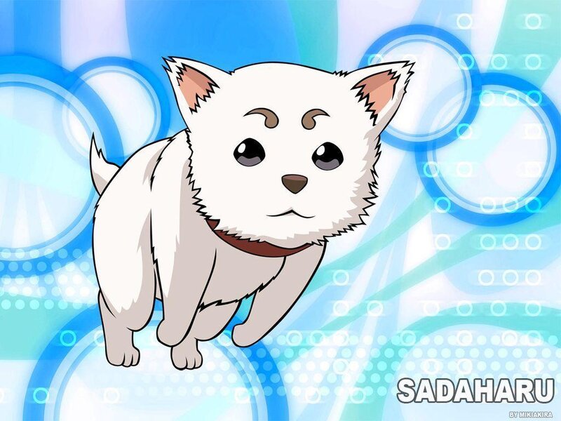 White puppy character Sadaharu