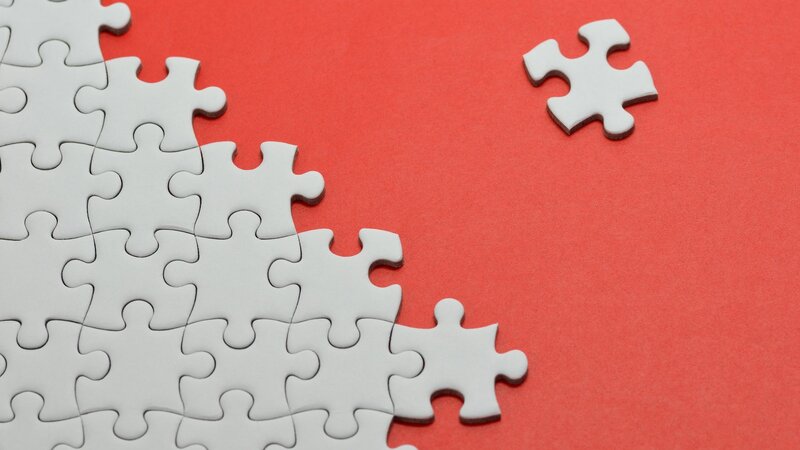 White Puzzle Pieces