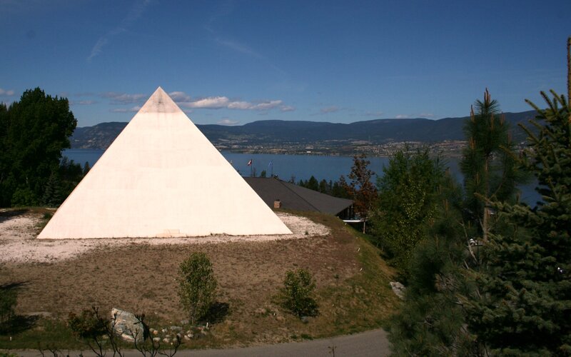 White Pyramid Structure