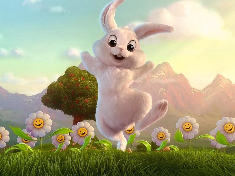 White Rabbit Dancing