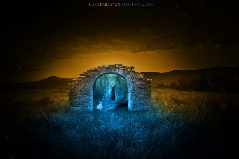 White Rabbit in Tunnel