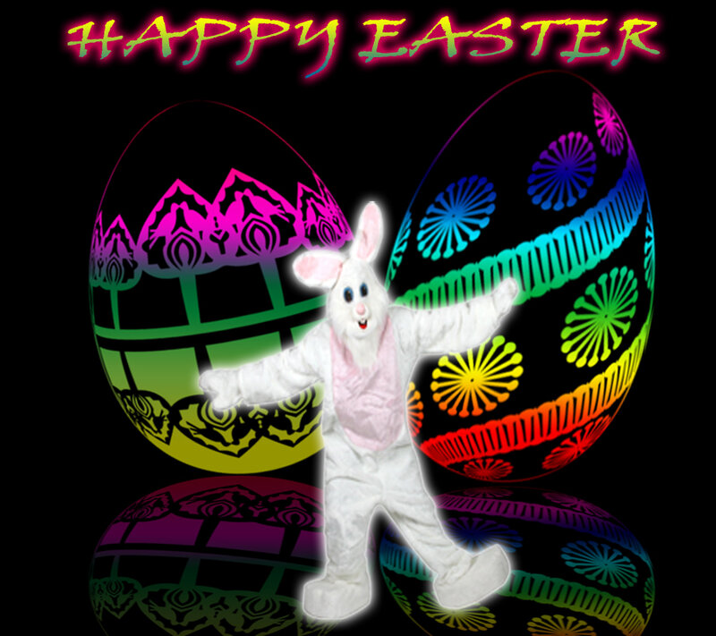 White Rabbit Mascot