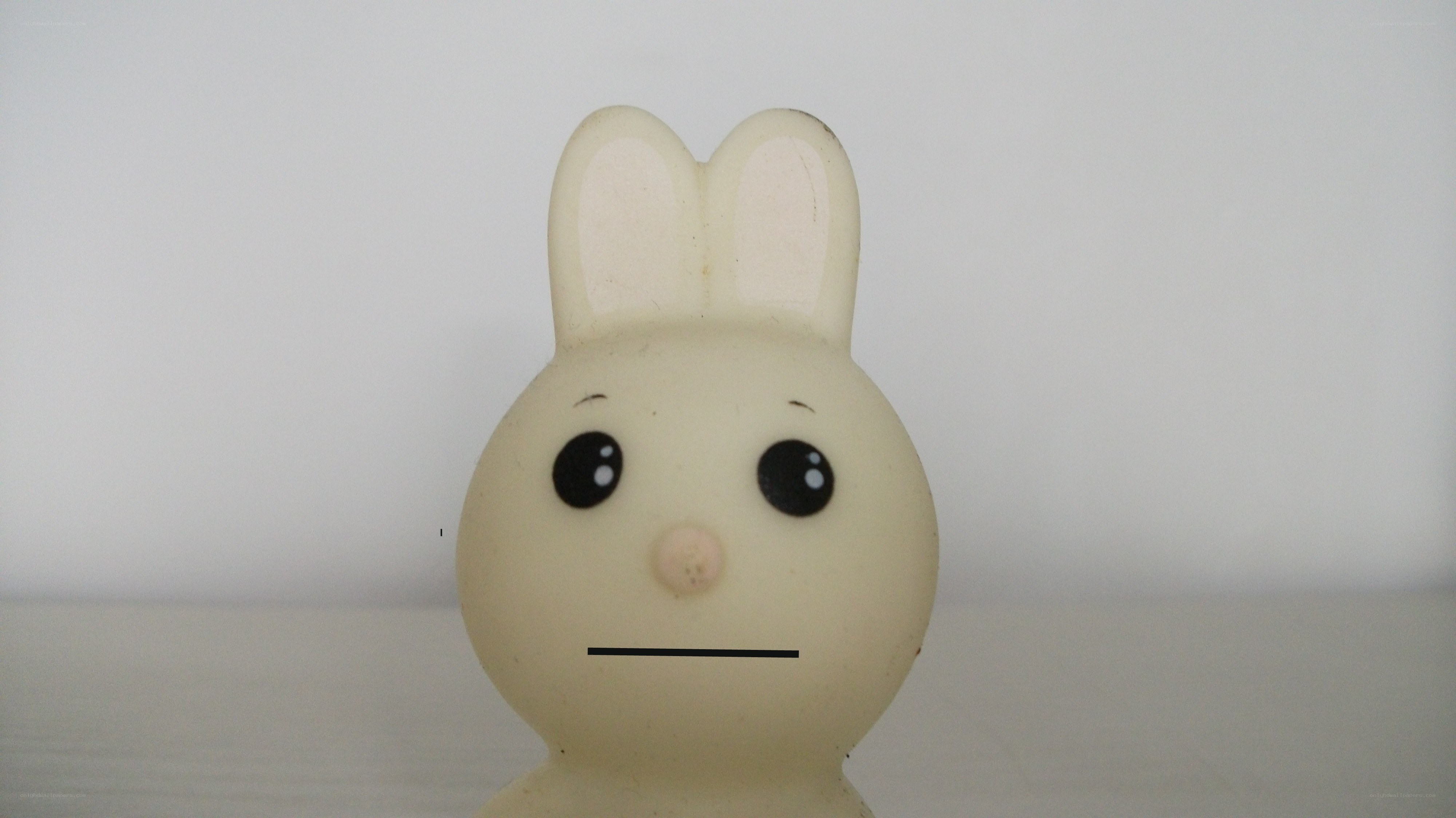 white rabbit toy