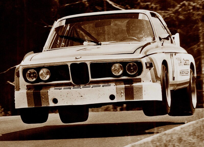 White Race Car — Brown