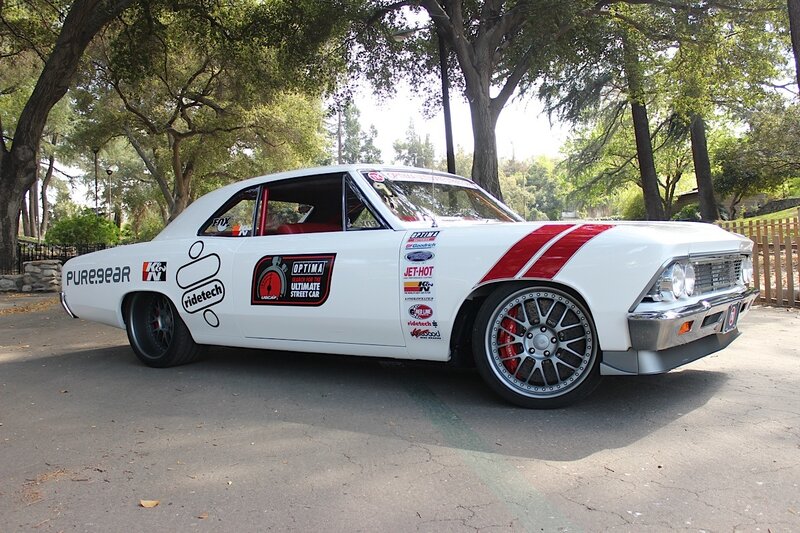 White Race Car — Calm, Afternoon, Photograph, Trees, Parking Lot