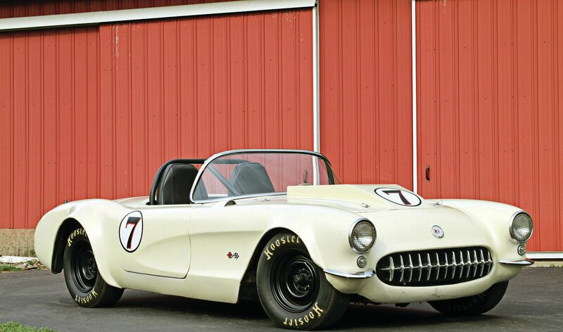 White Race Car — Calm, Photograph, Red Barn