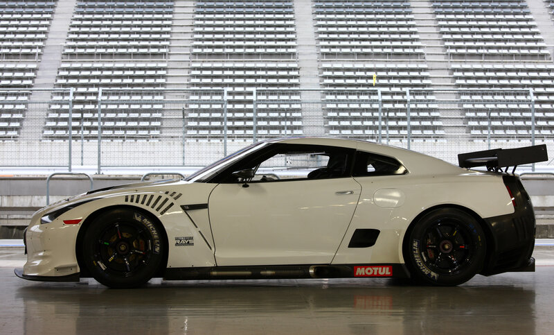 White Race Car — Calm, Photograph