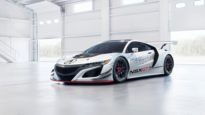 White Race Car — Clean, Photograph