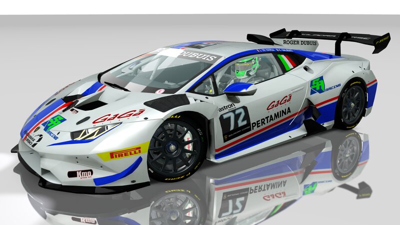 White Race Car — Competitive, 3d Render, Driver