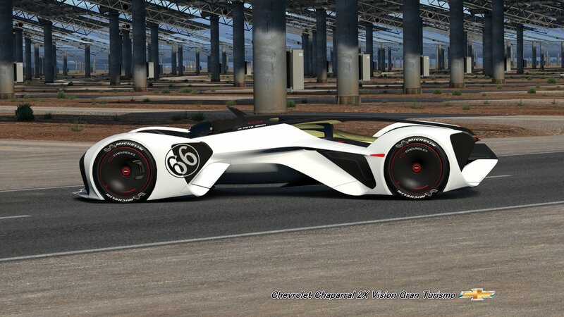 White Race Car — Dramatic, Afternoon, 3d Render