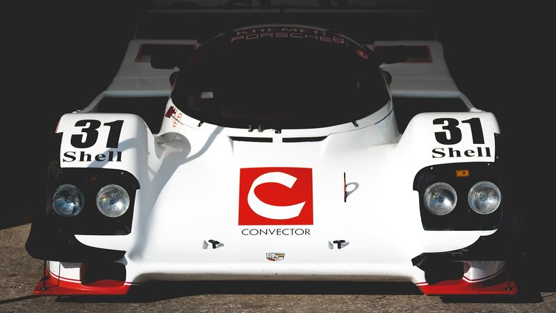 White Race Car — Dramatic, Afternoon, Photograph, Shell