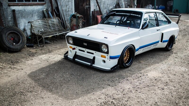White Race Car — Dramatic, Afternoon, Photograph, Tire