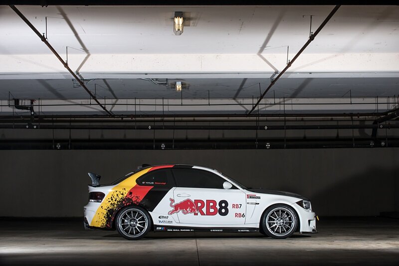 White Race Car — Dramatic, Photograph, Garage, Lighting