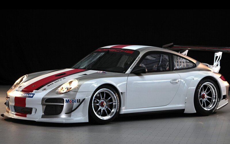 White Race Car — Dramatic, Photograph, Stripes