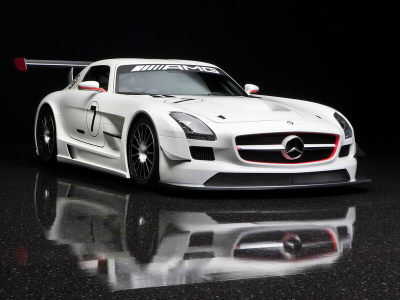 White Race Car — Dramatic, Photograph
