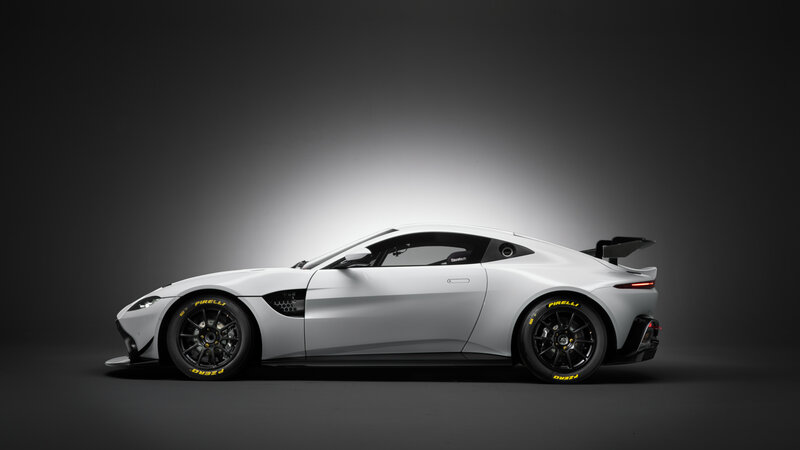 White Race Car — Dramatic, Photograph, Tires, Wings