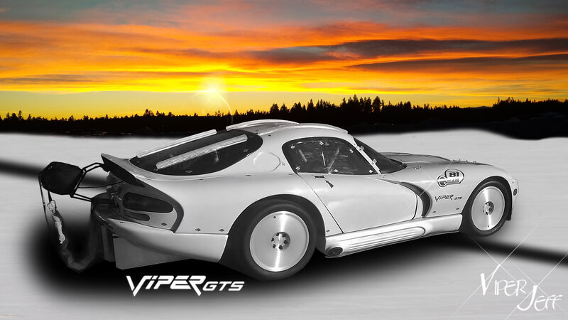 White Race Car — Dramatic, Sunset, Digital Art