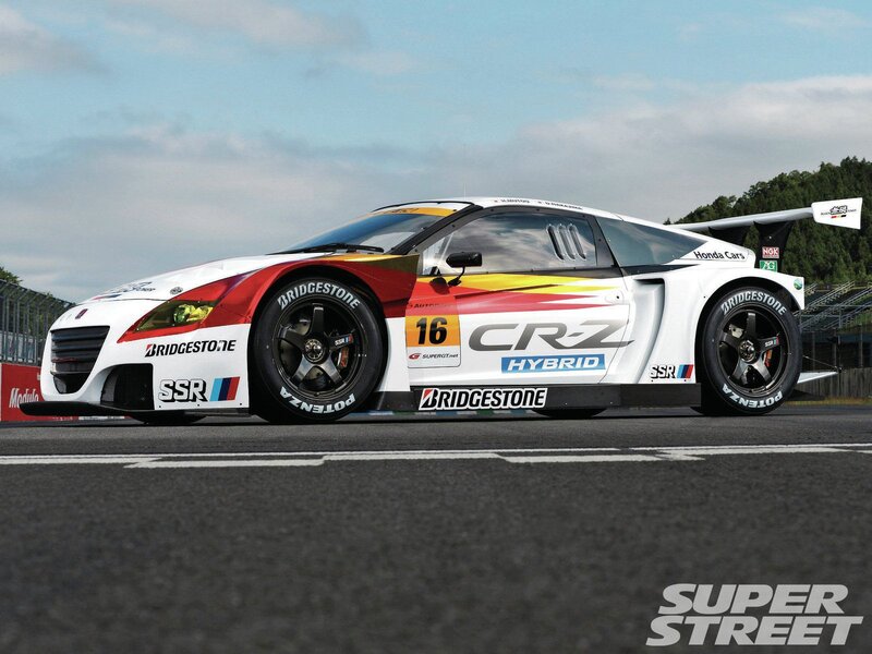 White Race Car — Dynamic, Afternoon, Photograph, Race Track, Tire, Wing