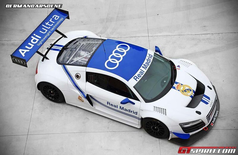 White Race Car — Dynamic, Photograph, Audi Ultra