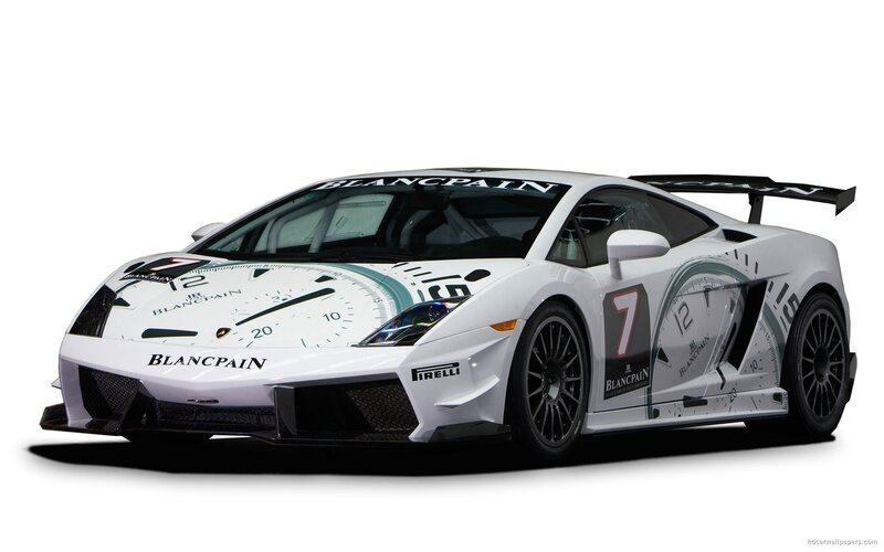 White Race Car — Dynamic, Photograph, Clock Design, Number 7