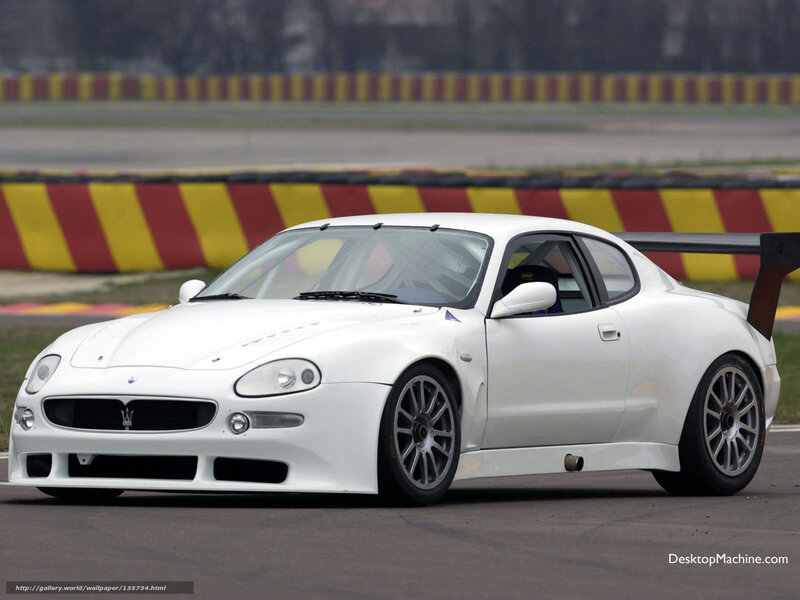 White Race Car — Dynamic, Photograph, Race Track