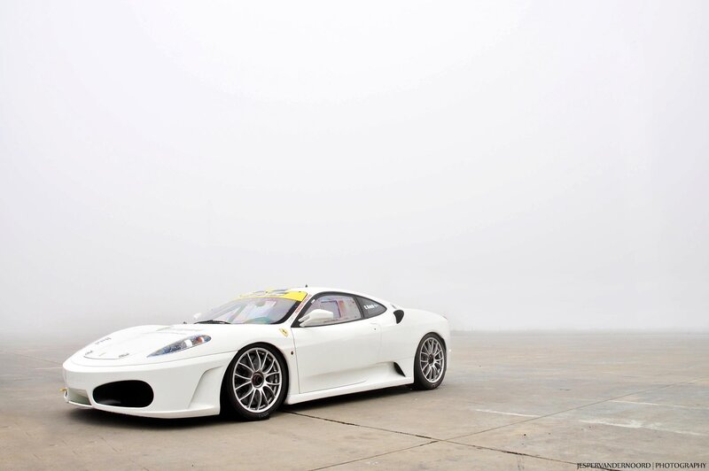 White Race Car — Misty