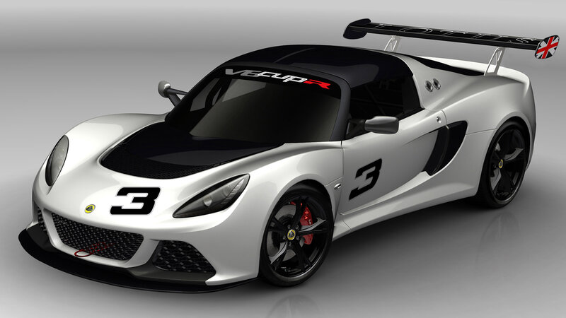 White Race Car — Neutral, 3d Render, Number 3