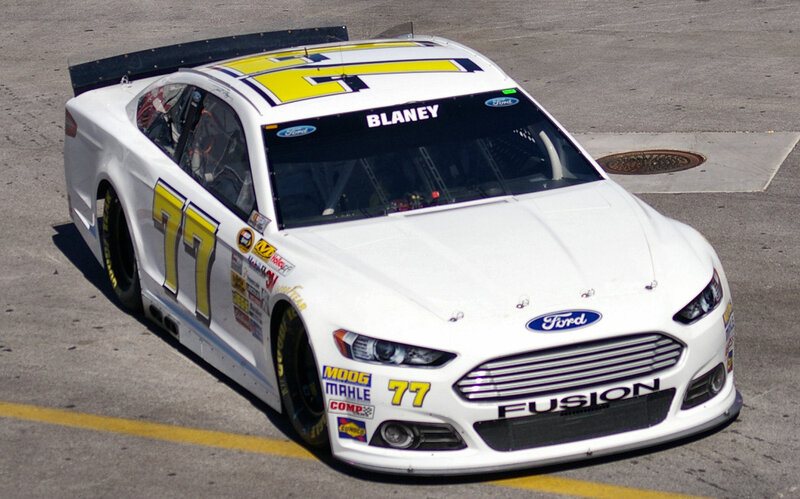 White Race Car — Neutral, Afternoon, Photograph, Race Track