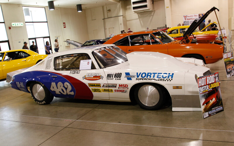 White Race Car — Neutral, Afternoon, Photograph, Yellow Car