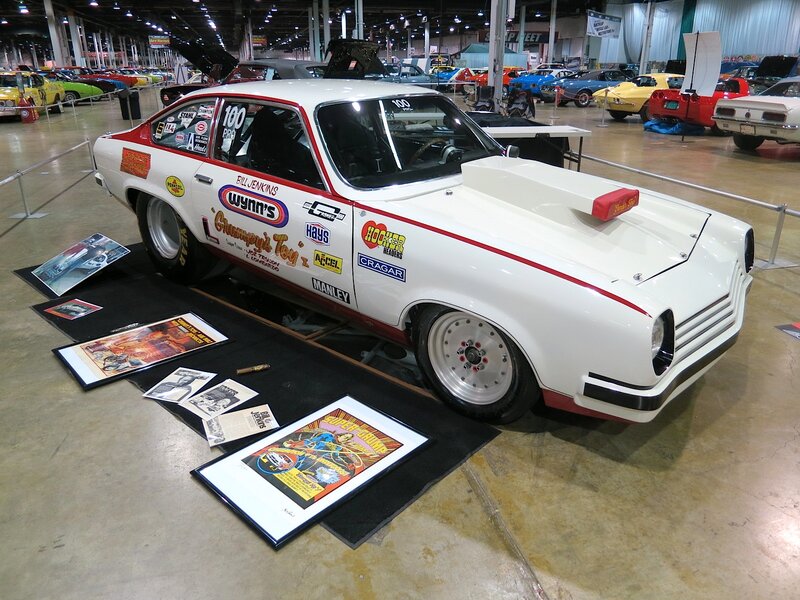 White Race Car — Neutral, Photograph, Car Show