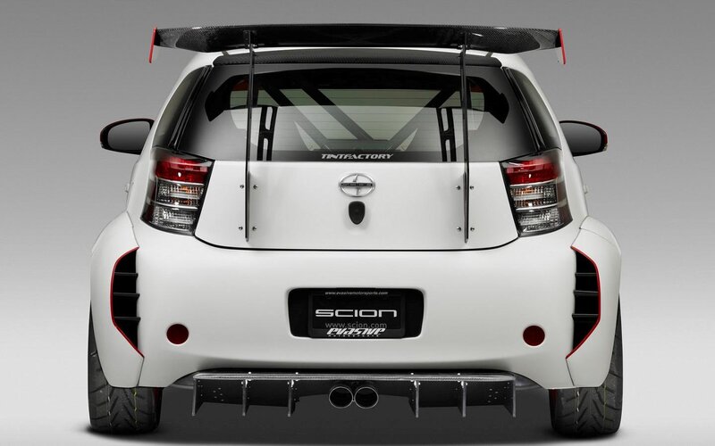 White Race Car — Neutral, Photograph, Rear Wing
