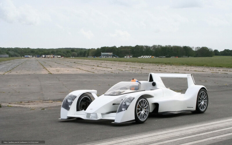White race car on a track