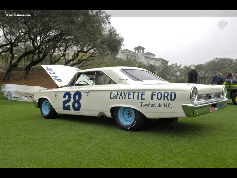 White Race Car on Grass — Green