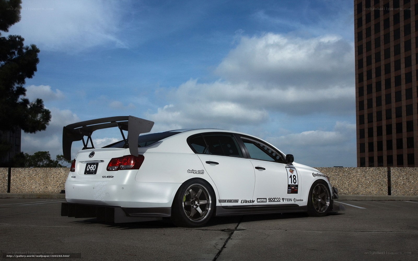 white race car on rooftop