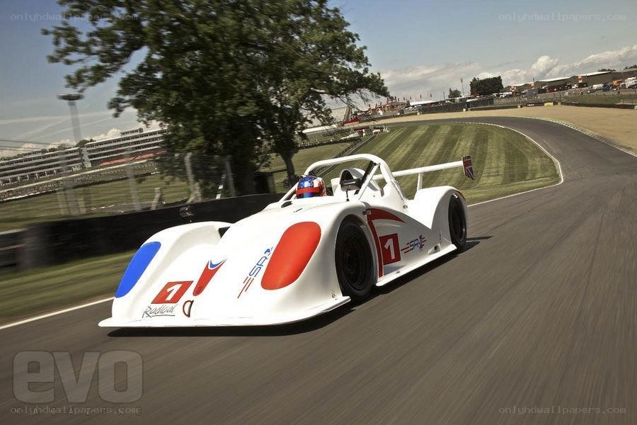 white race car on track