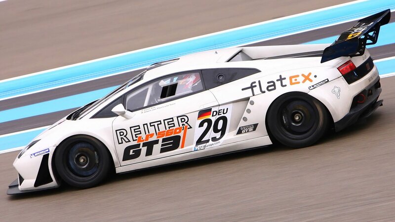 white race car on track