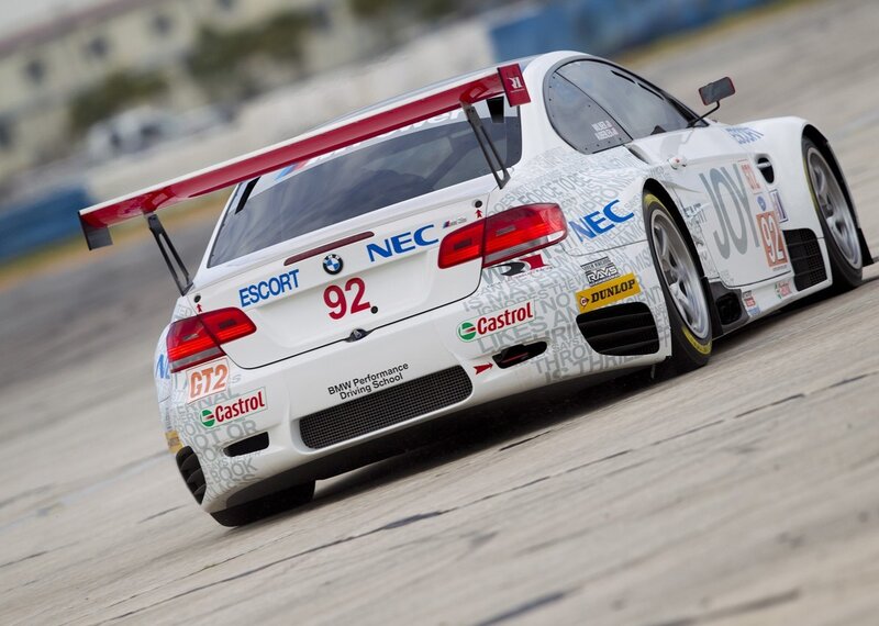 white race car on track