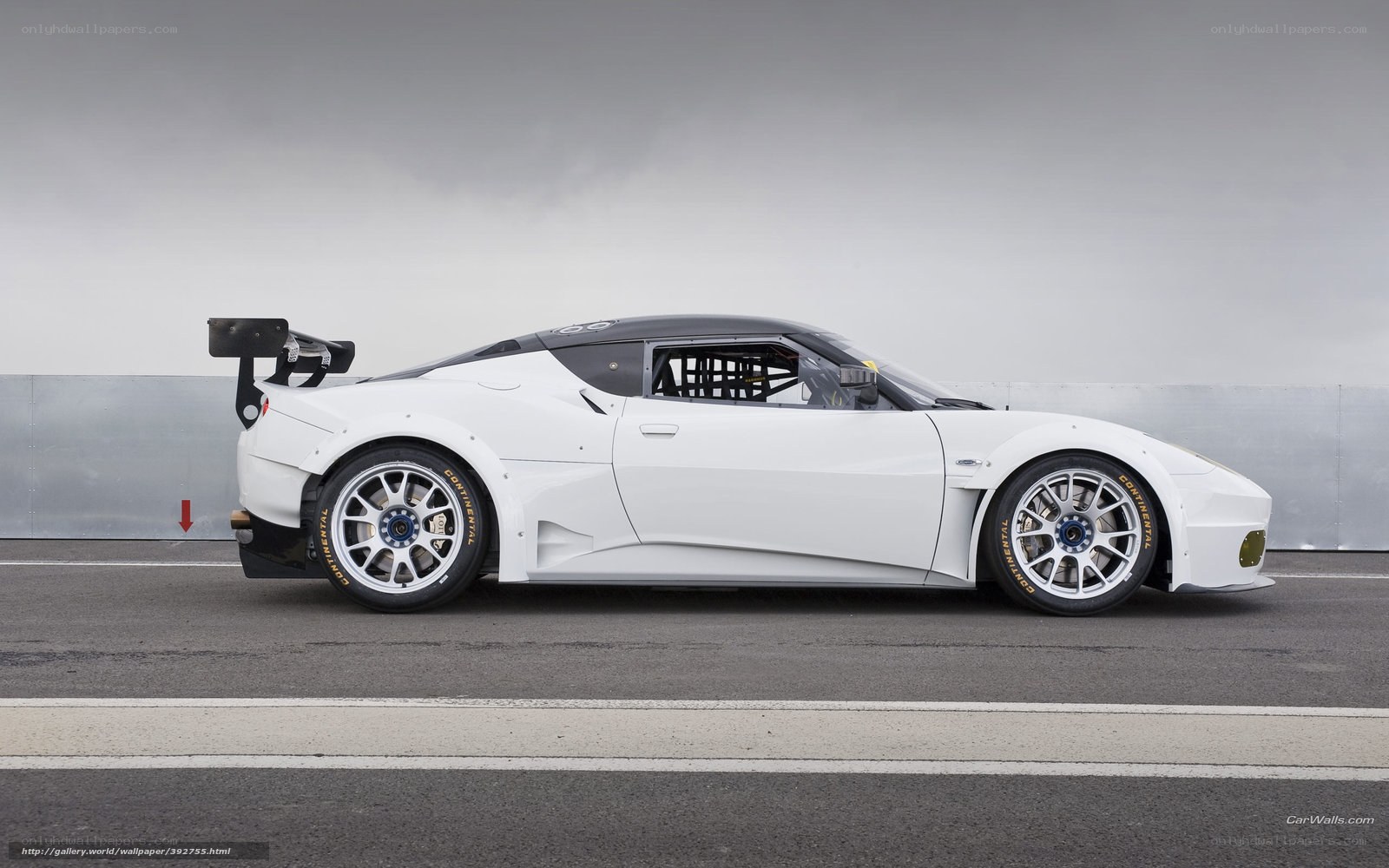 white race car on track
