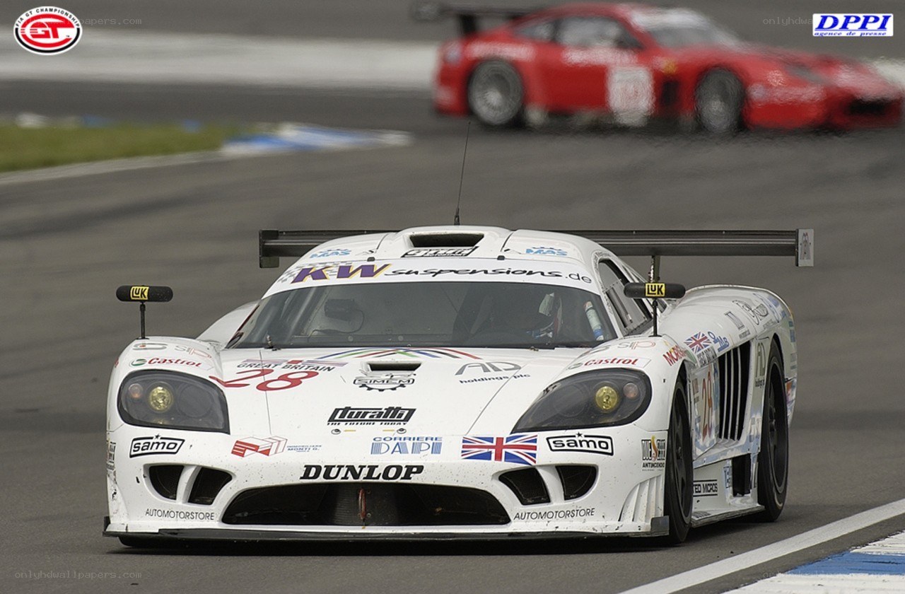 white race car on track