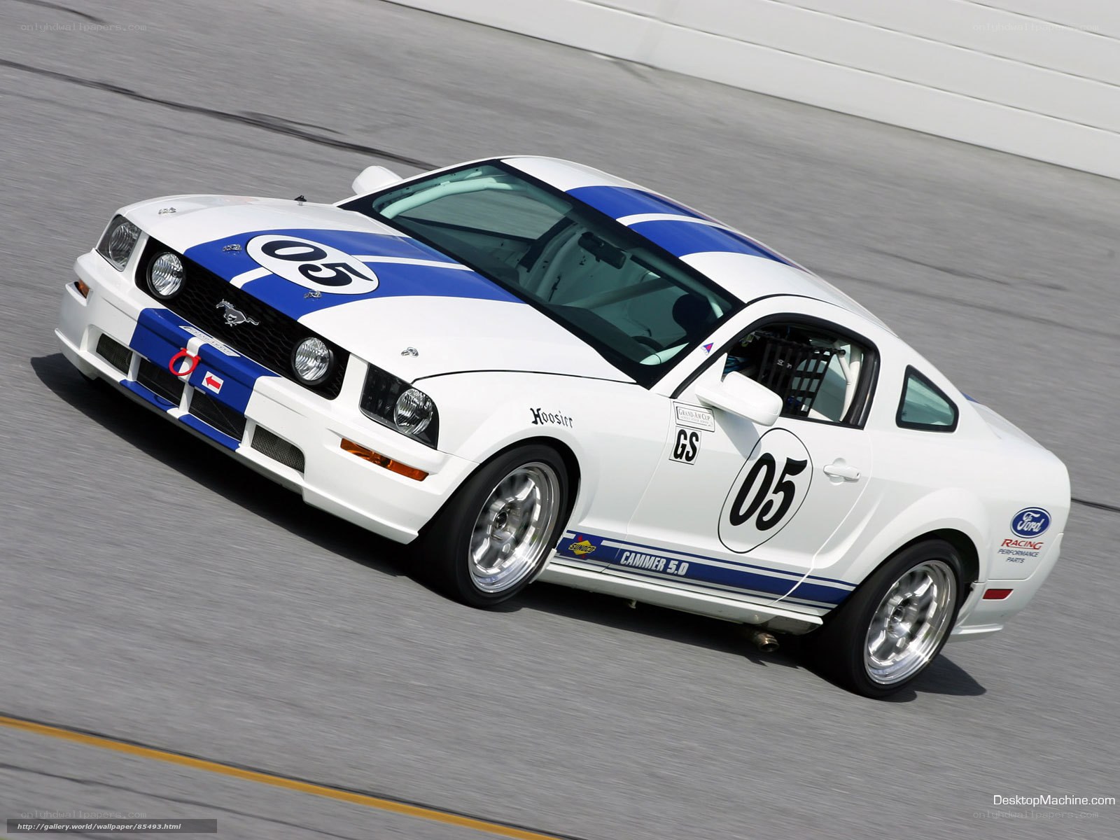 white race car on track