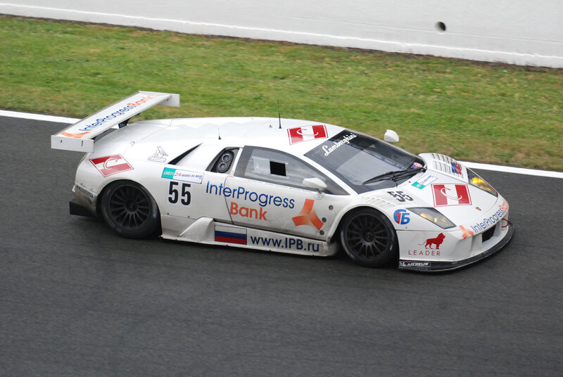white race car on track