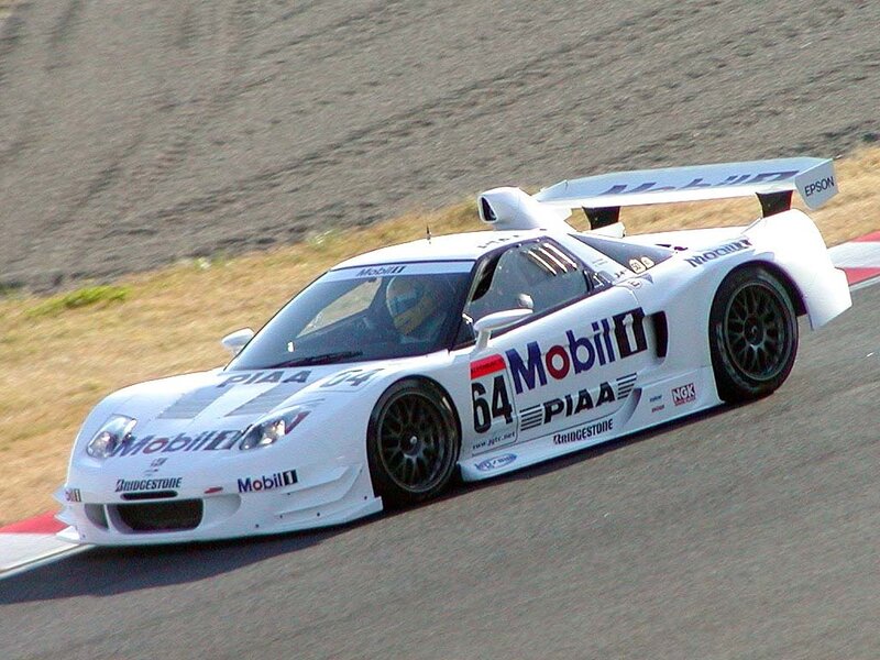 white race car on track