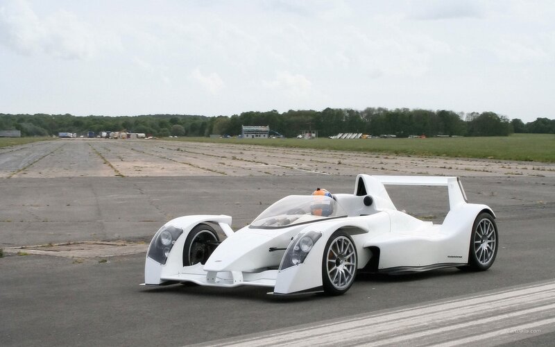 white race car on track